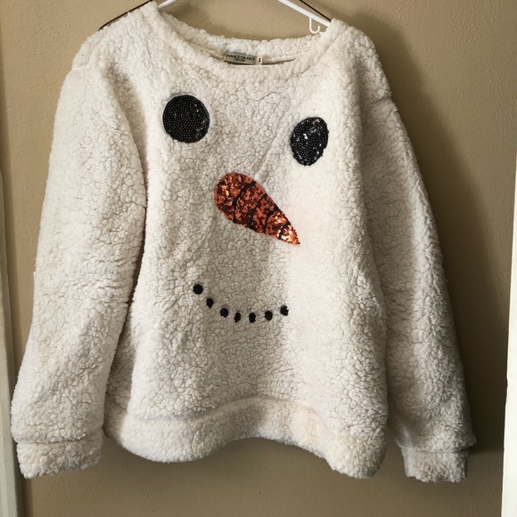 fuzzy christmas sweater